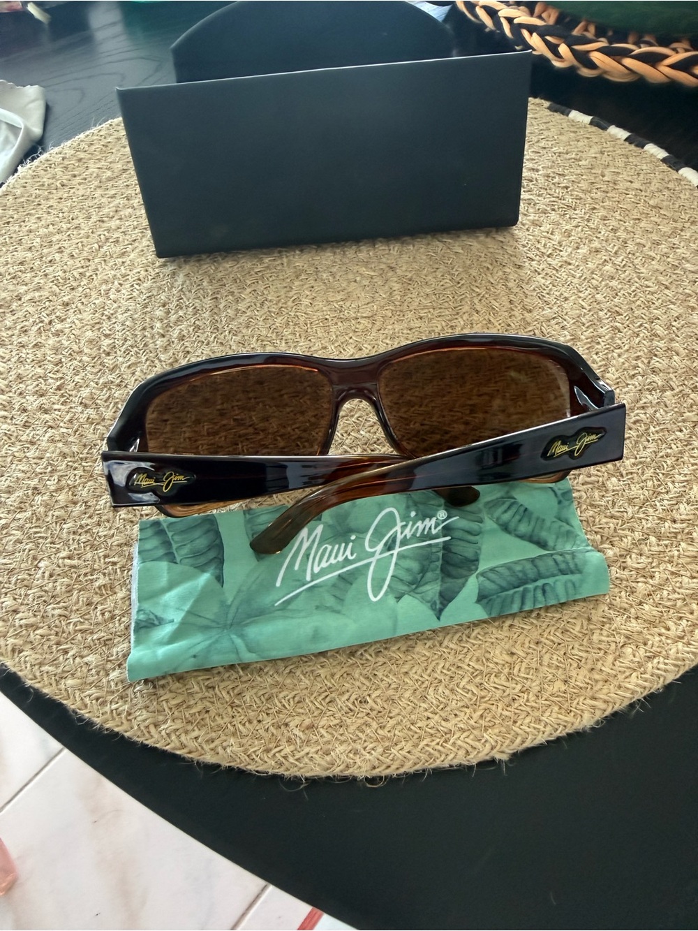 Maui Jim Women's Tortoiseshell Brown Polarized Sunglasses - Picture 2 of 4